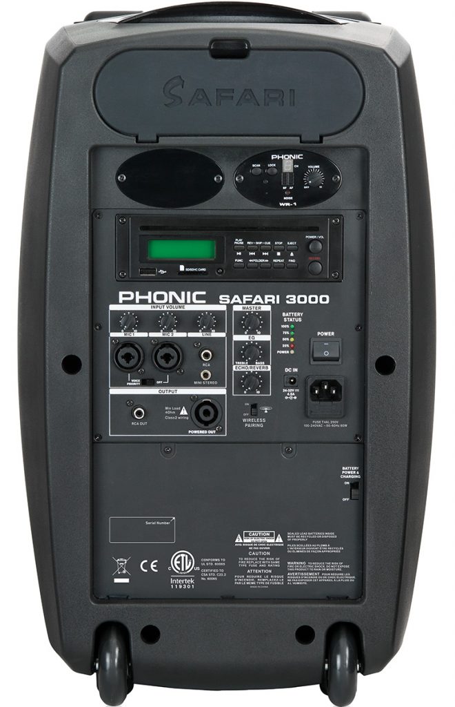 Phonic Safari3000_back